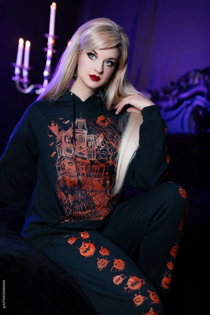 Possessed Pumpkin Patch Joggers [Unisex]