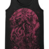 Three-Headed Werewolf T-shirt [WINE RED]