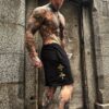 Batwing Ankh Sweat Shorts [Unisex]