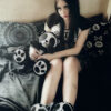Skelekitty Slippers