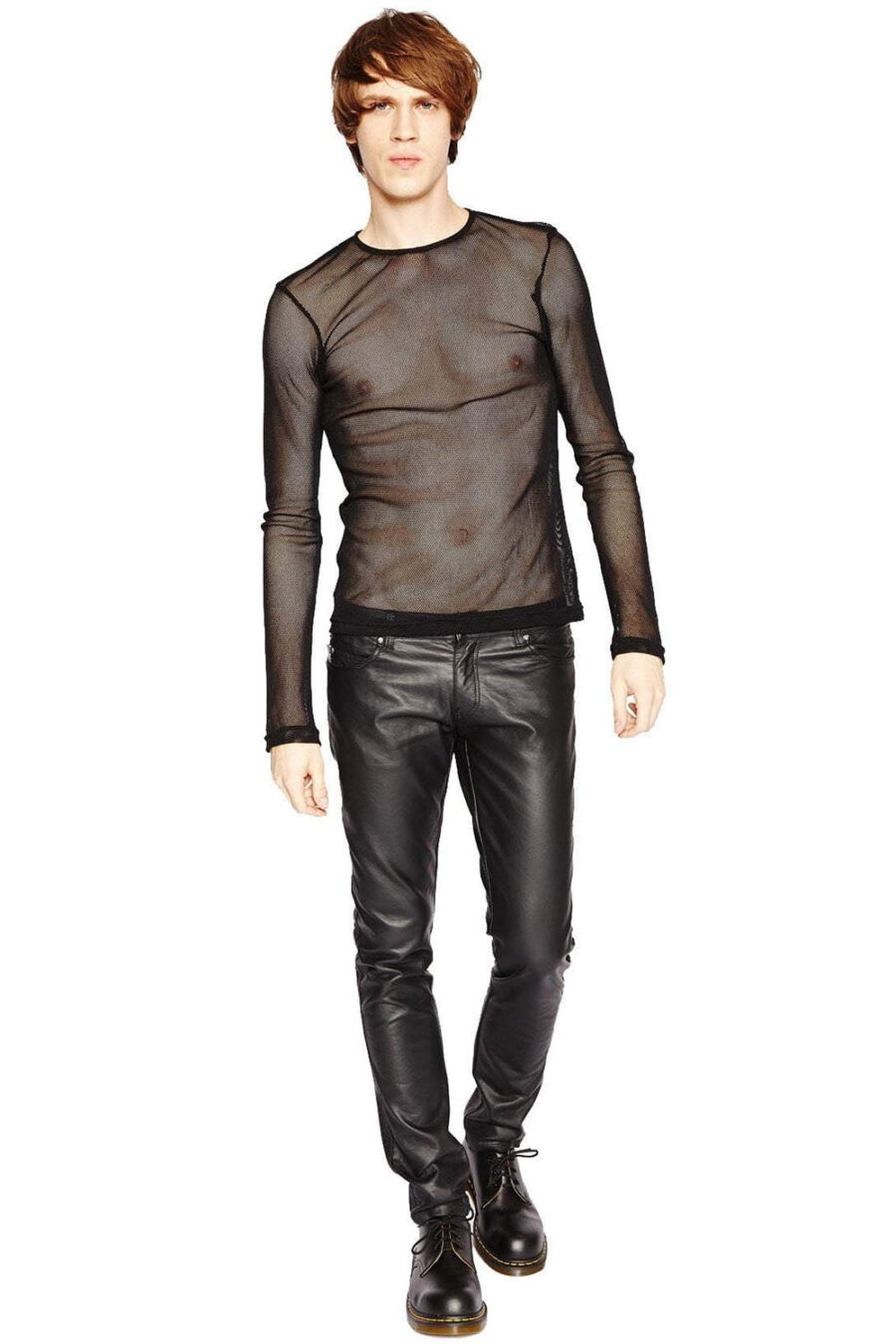 Tripp NYC Fishnet Shirt [Black]