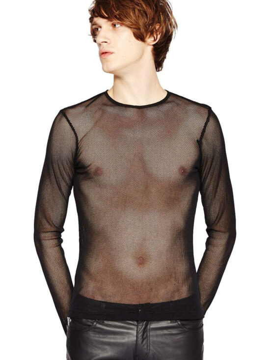 Tripp NYC Fishnet Shirt [Black]