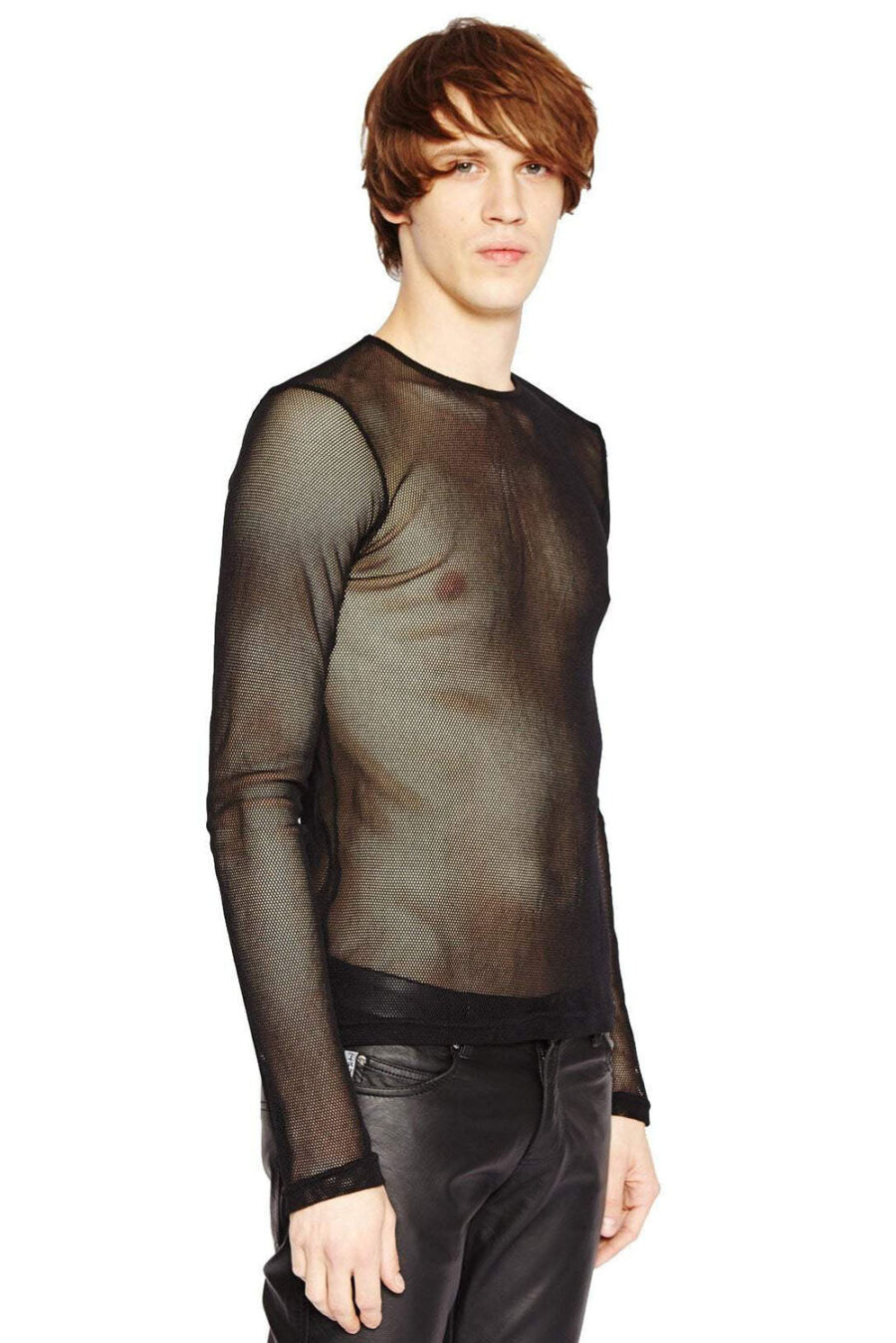 Tripp NYC Fishnet Shirt [Black]