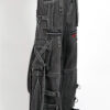 Tripp NYC Denim X Strap Pants [BLACK DENIM]