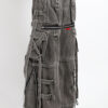 Tripp NYC Denim X Strap Pants [BLACK DENIM]