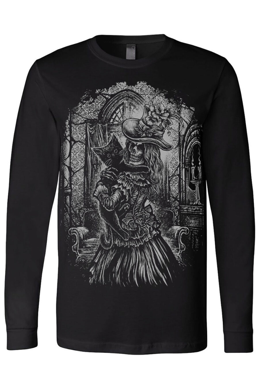 Victorian Cat Lady T-shirt