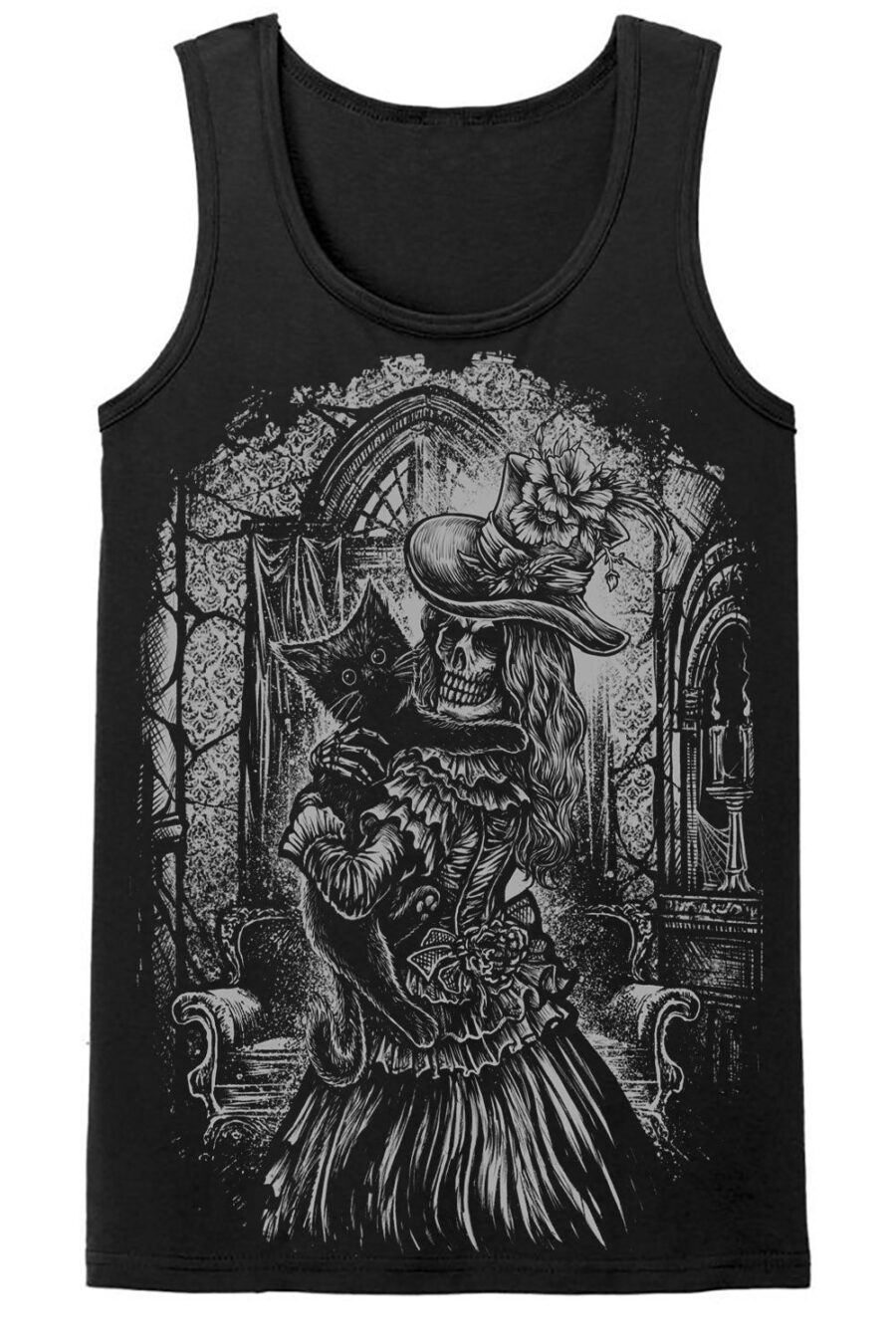 Victorian Cat Lady T-shirt