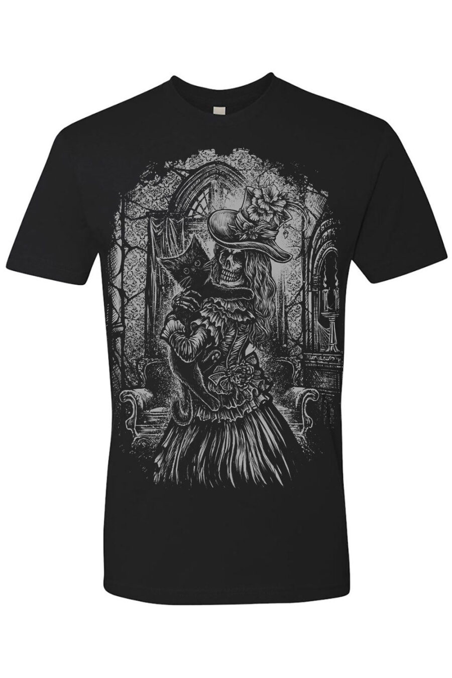 Victorian Cat Lady T-shirt