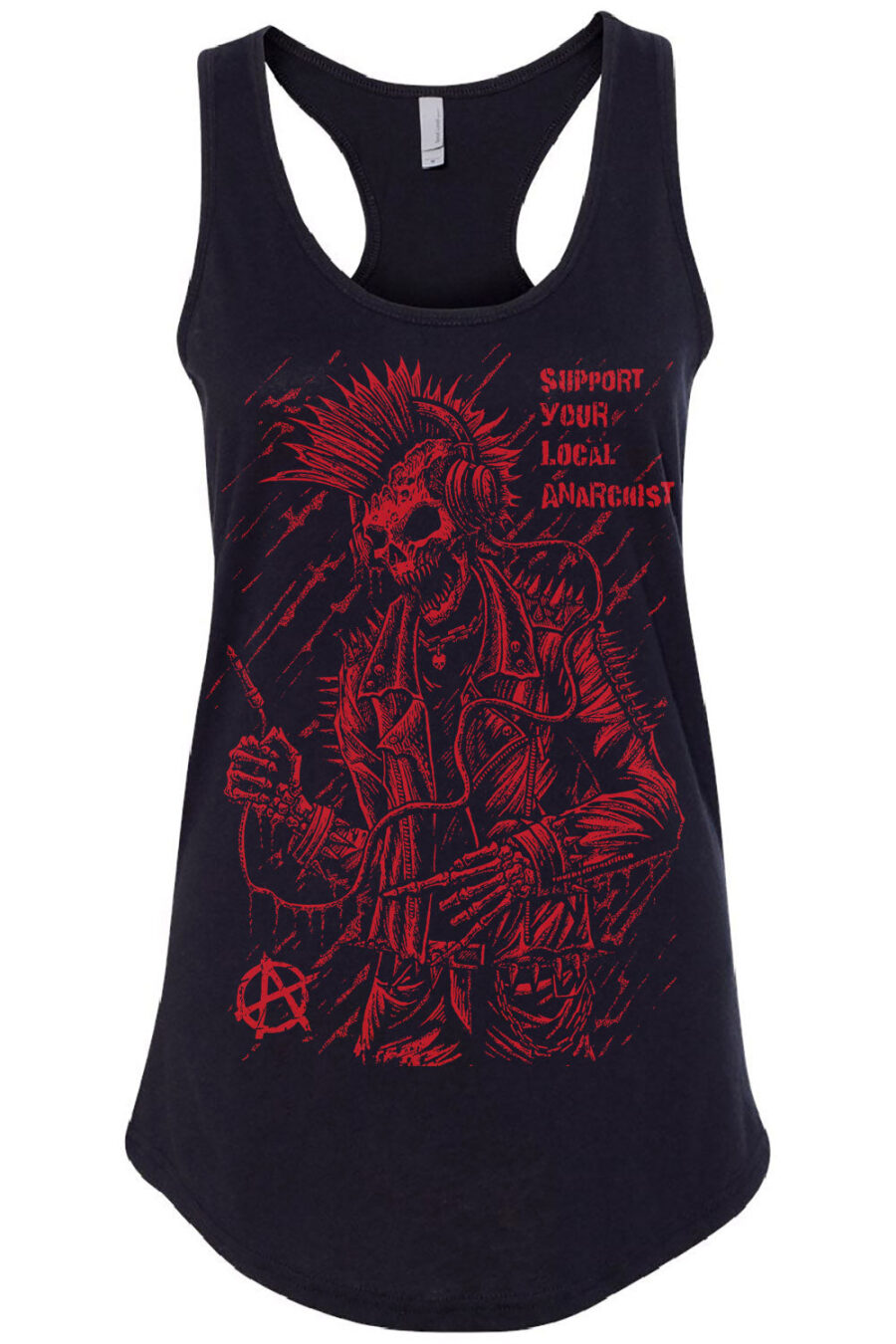 Punk's Not Dead T-shirt [Red]