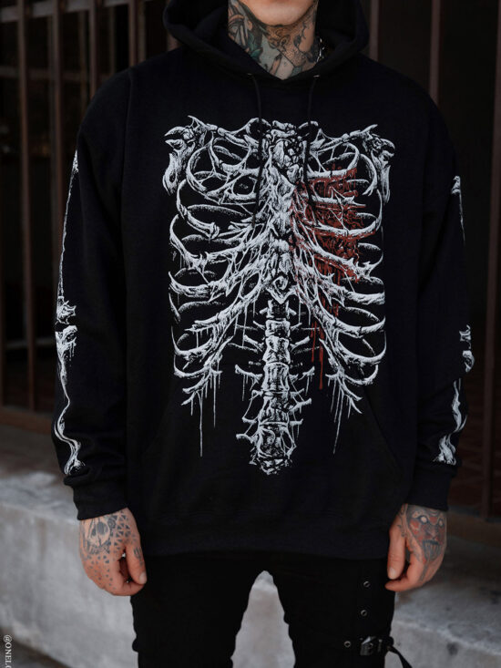 anatomical-heart-hoodie.jpg Bleeding Heart Skeleton Hoodie