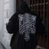 Bleeding Heart Skeleton Hoodie