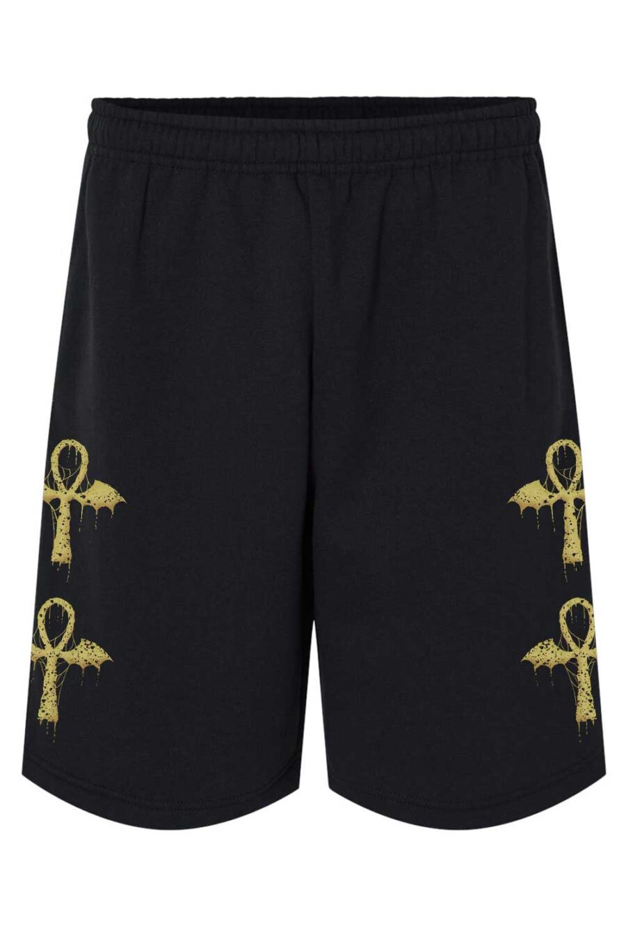 Batwing Ankh Sweat Shorts [Unisex]