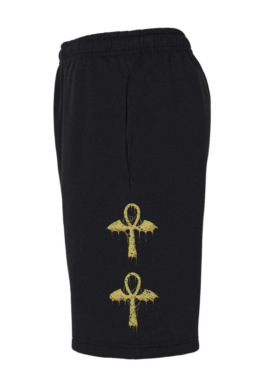 Batwing Ankh Sweat Shorts [Unisex]