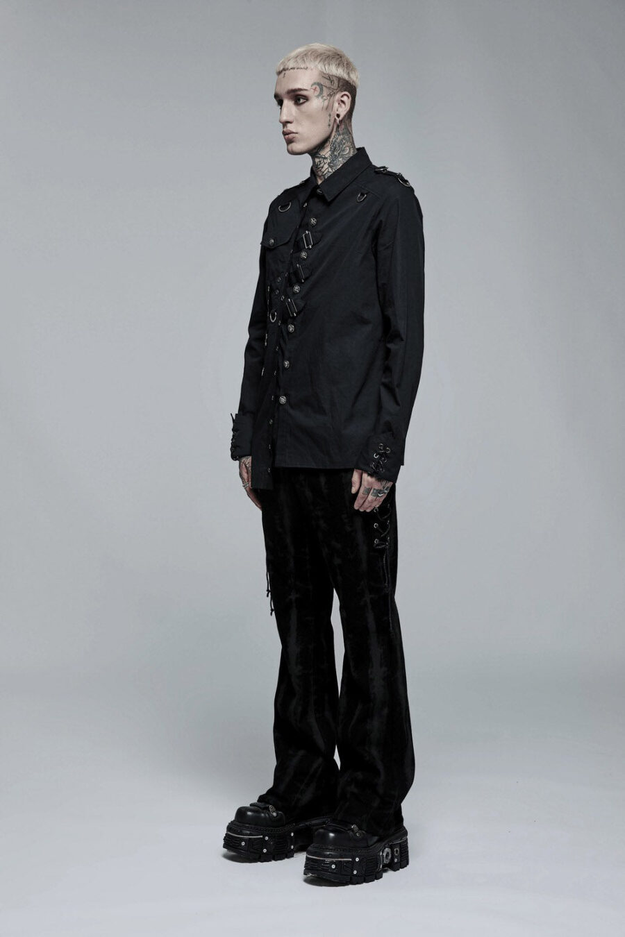 Brimstone Cotton Button-Up Shirt