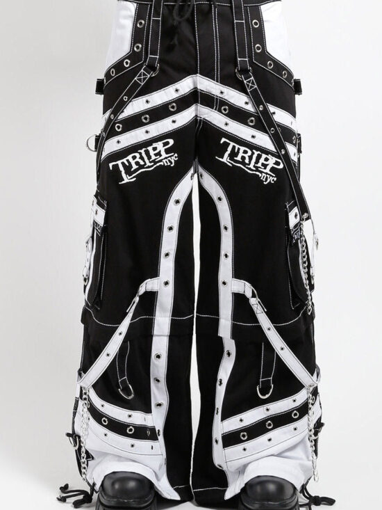 Tripp NYC Off Track Pants [BLACK/WHITE]