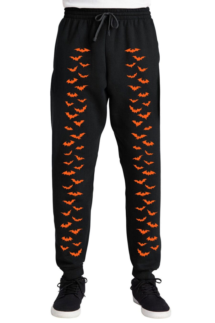 Bat Joggers [PUMPKIN ORANGE] [UNISEX]