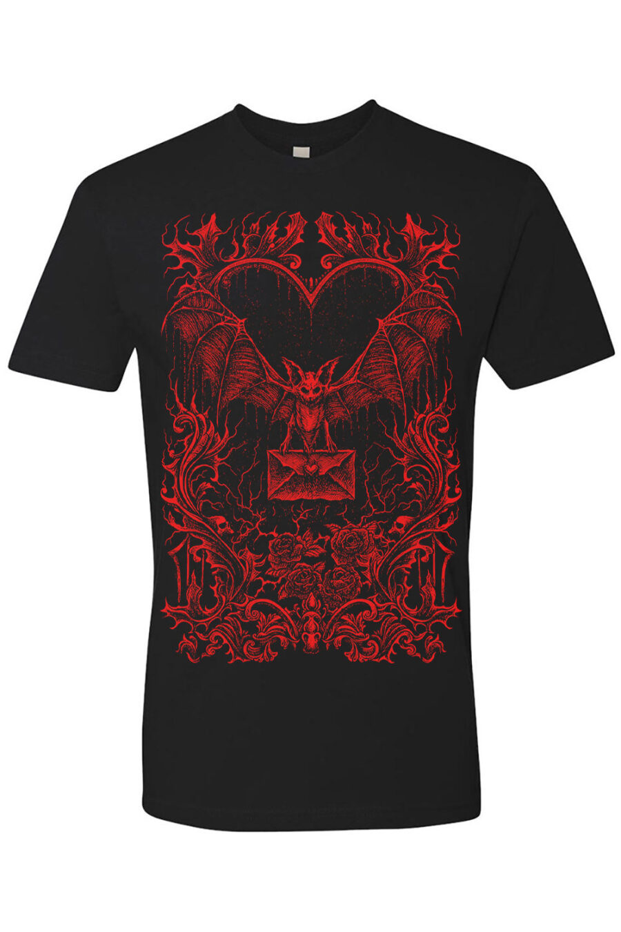 Bat Romance T-shirt [Blood Red]