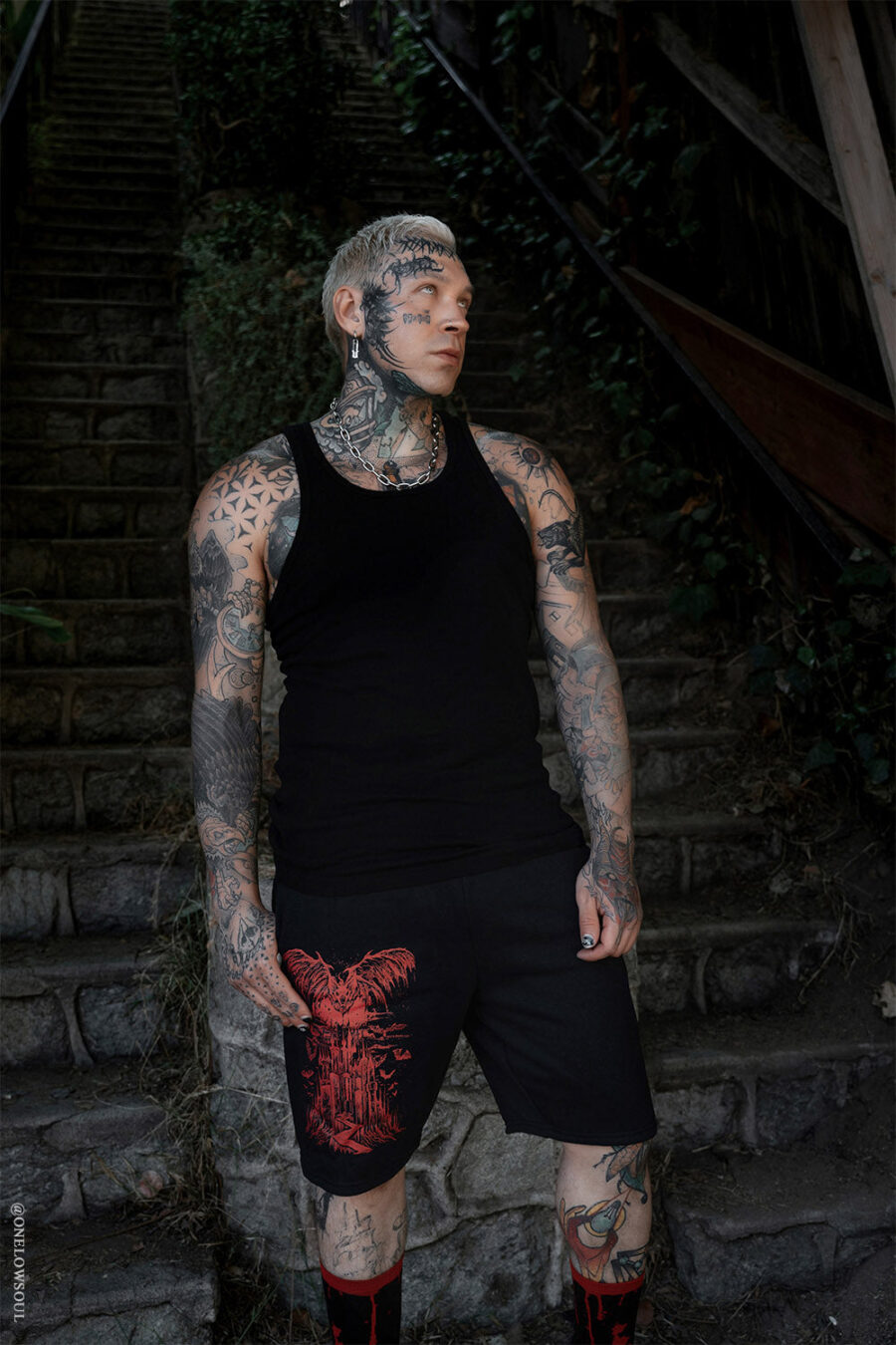 Vampire Castle Sweat Shorts [Unisex]