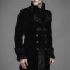 Black Blooded Velvet Coat