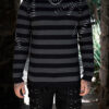 Autopsy Stitch Striped Sweater