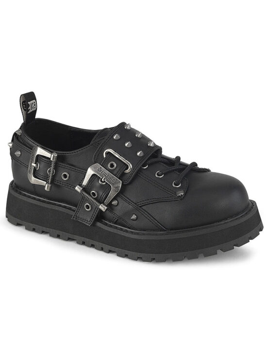 Black Omen Punk Oxfords [VALOR-38]