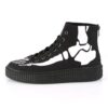 Bleached Bones High Tops [SNEEKER-252 Sneakers]