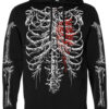 Bleeding Heart Skeleton Hoodie