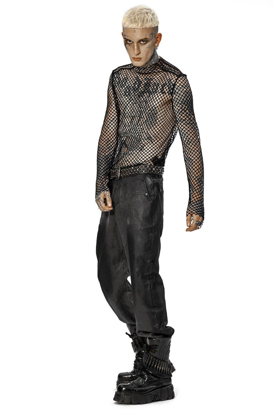 Bloodcurdle Fishnet Top