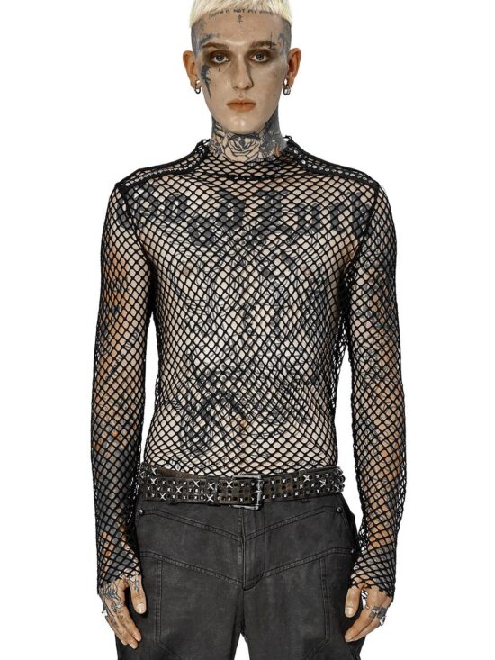 Bloodcurdle Fishnet Top