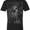 Monster Love: Frankenstein & Bride T-shirt [Graveyard Gray]