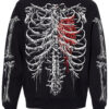 Bleeding Heart Skeleton Sweatshirt