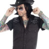 Bat Bone White Western Shirt