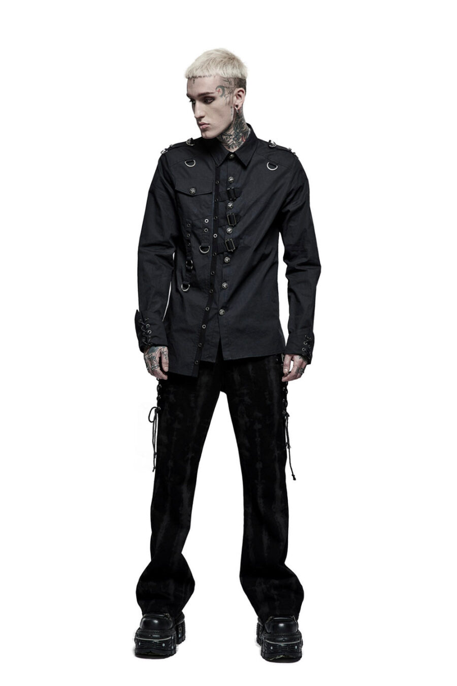 Brimstone Cotton Button-Up Shirt