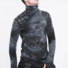 Cadaver Ripped Turtleneck Top