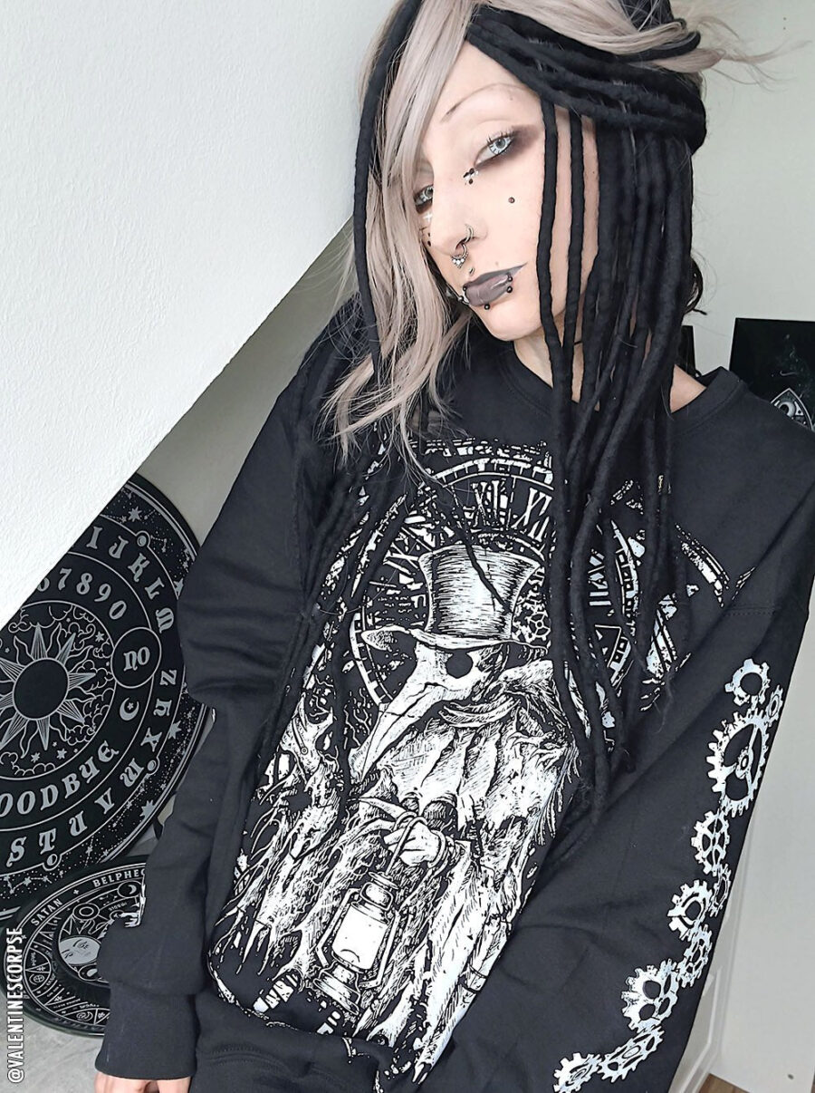 Clockwork Plague Doctor Sweatshirt