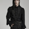 Coffinry Tattered Button-Up Shirt