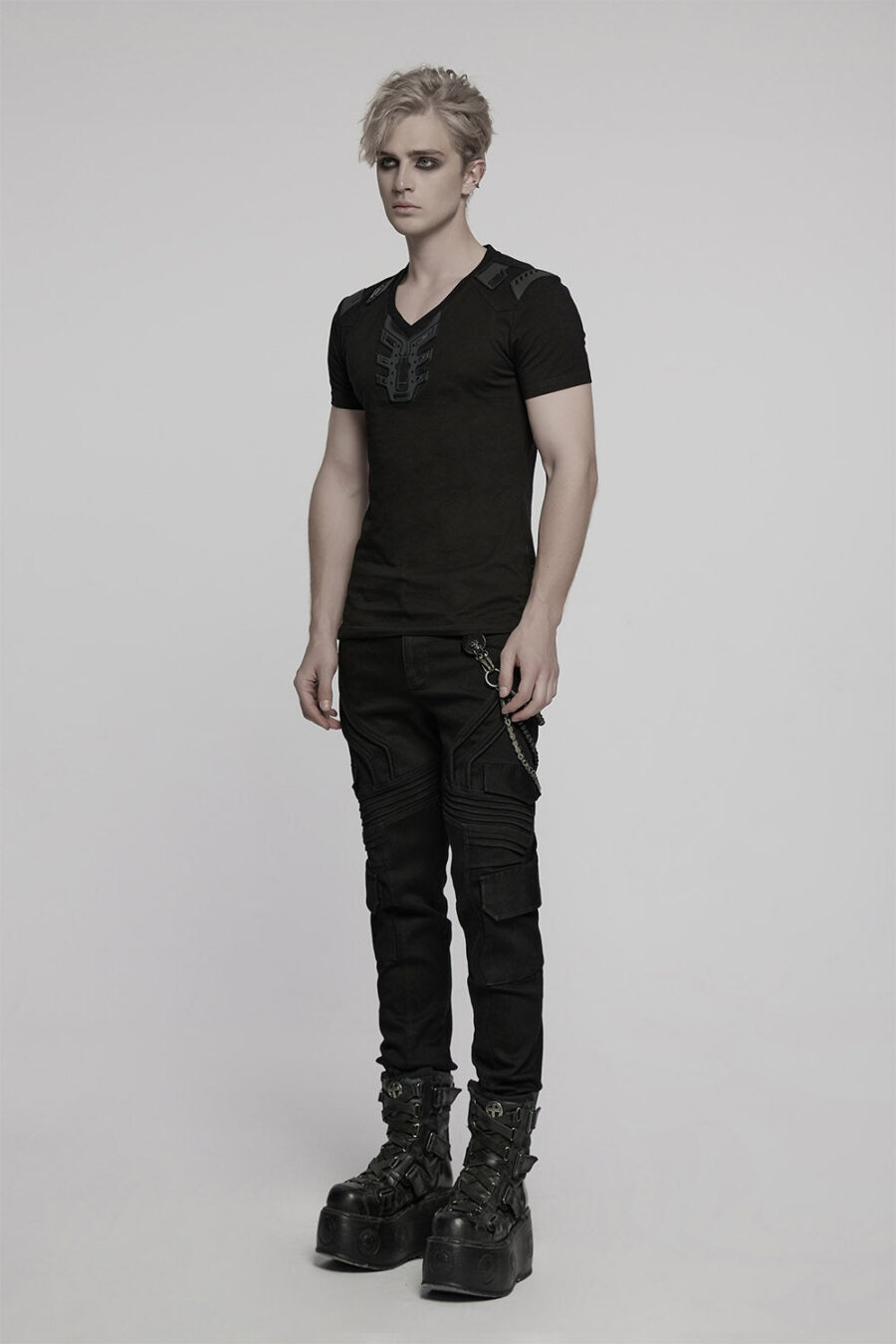 Midnight Grid Techwear Shirt