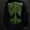 Zombie Rot Skeleton Sweatshirt [Monster Green]
