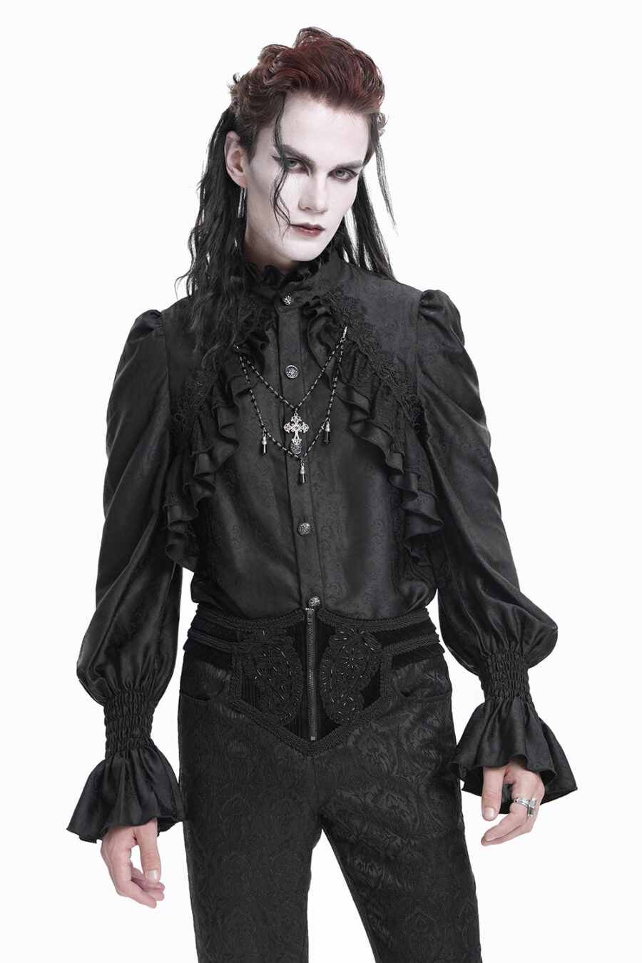 Van Helsing Vampire Hunter Button-Up Shirt