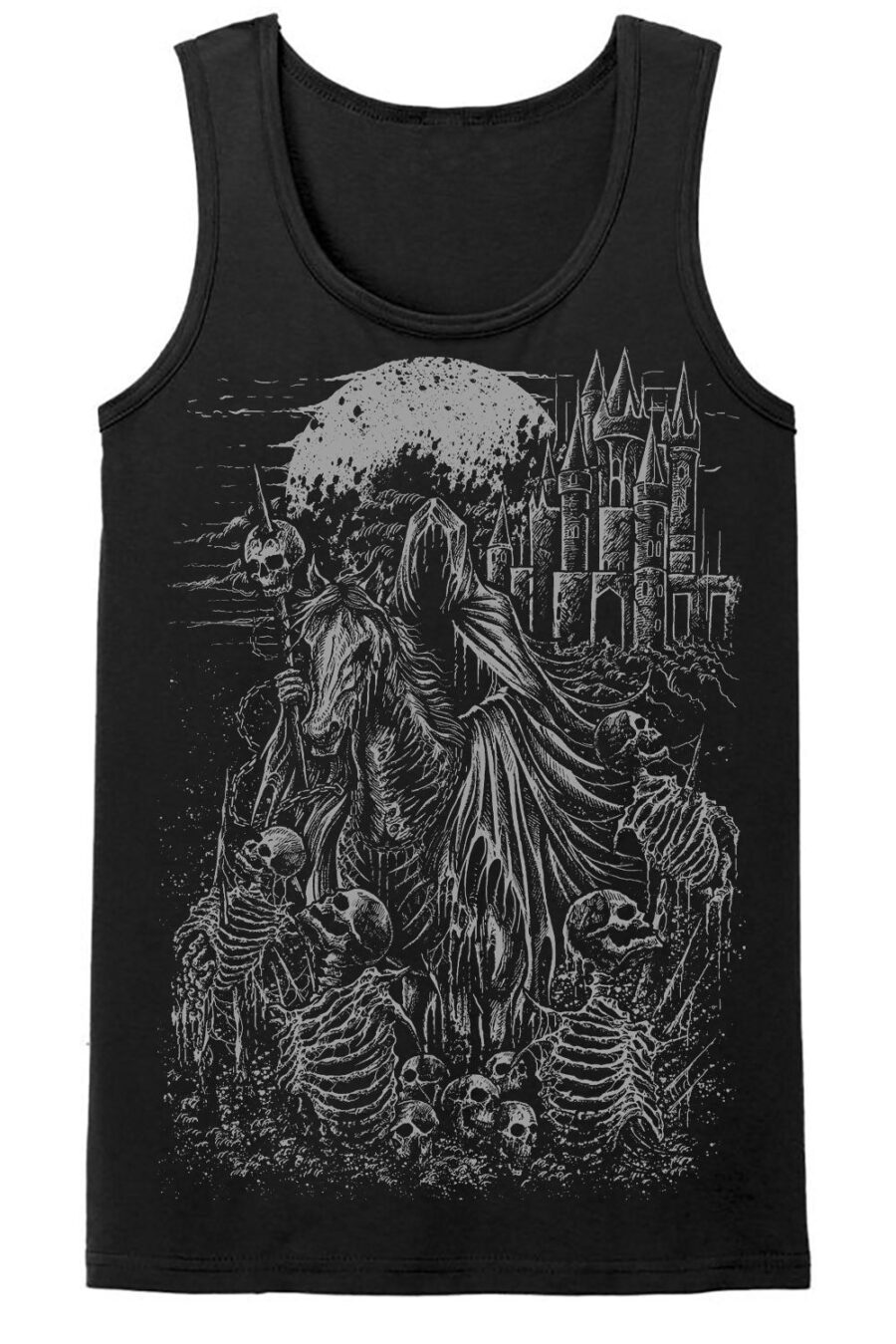 Dark Horseman T-shirt [Gray]