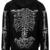Dead Inside Skeleton Hoodie
