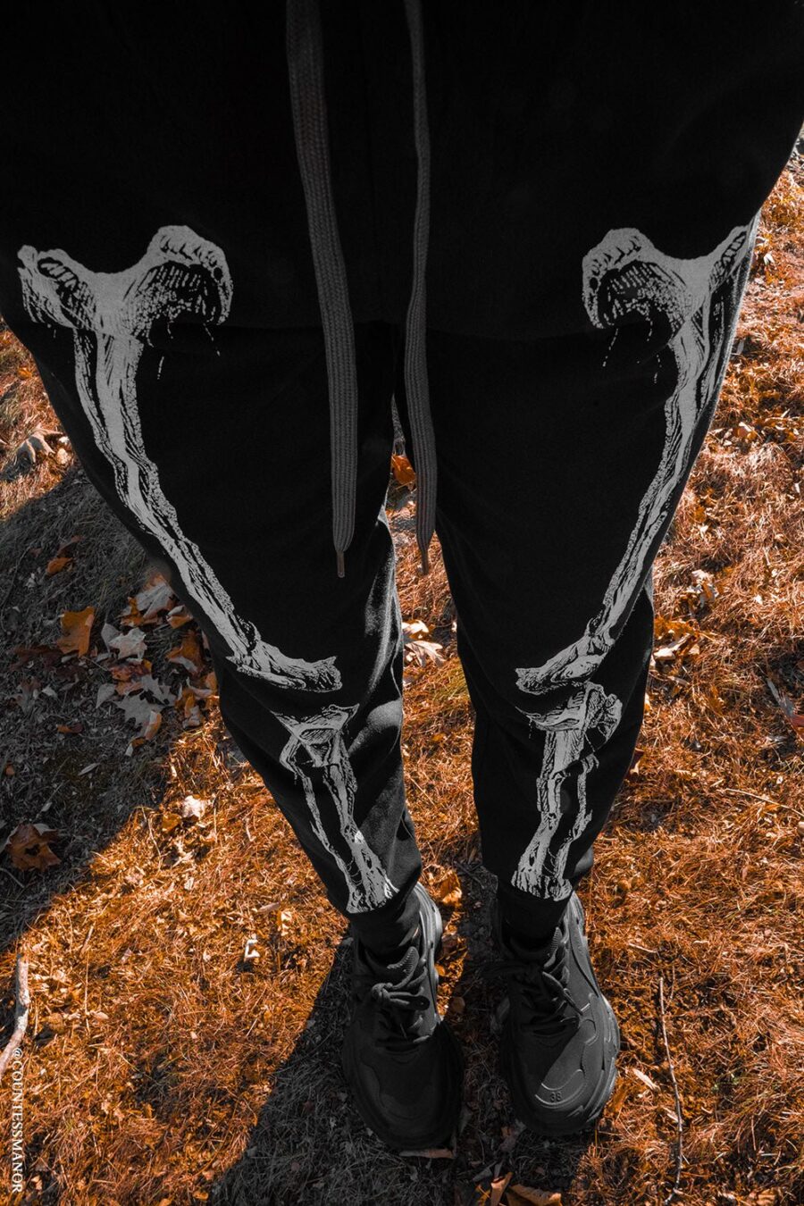 Dead Inside Skeleton Joggers