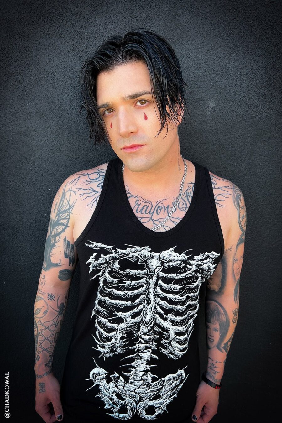 Dead Inside Skeleton T-shirt