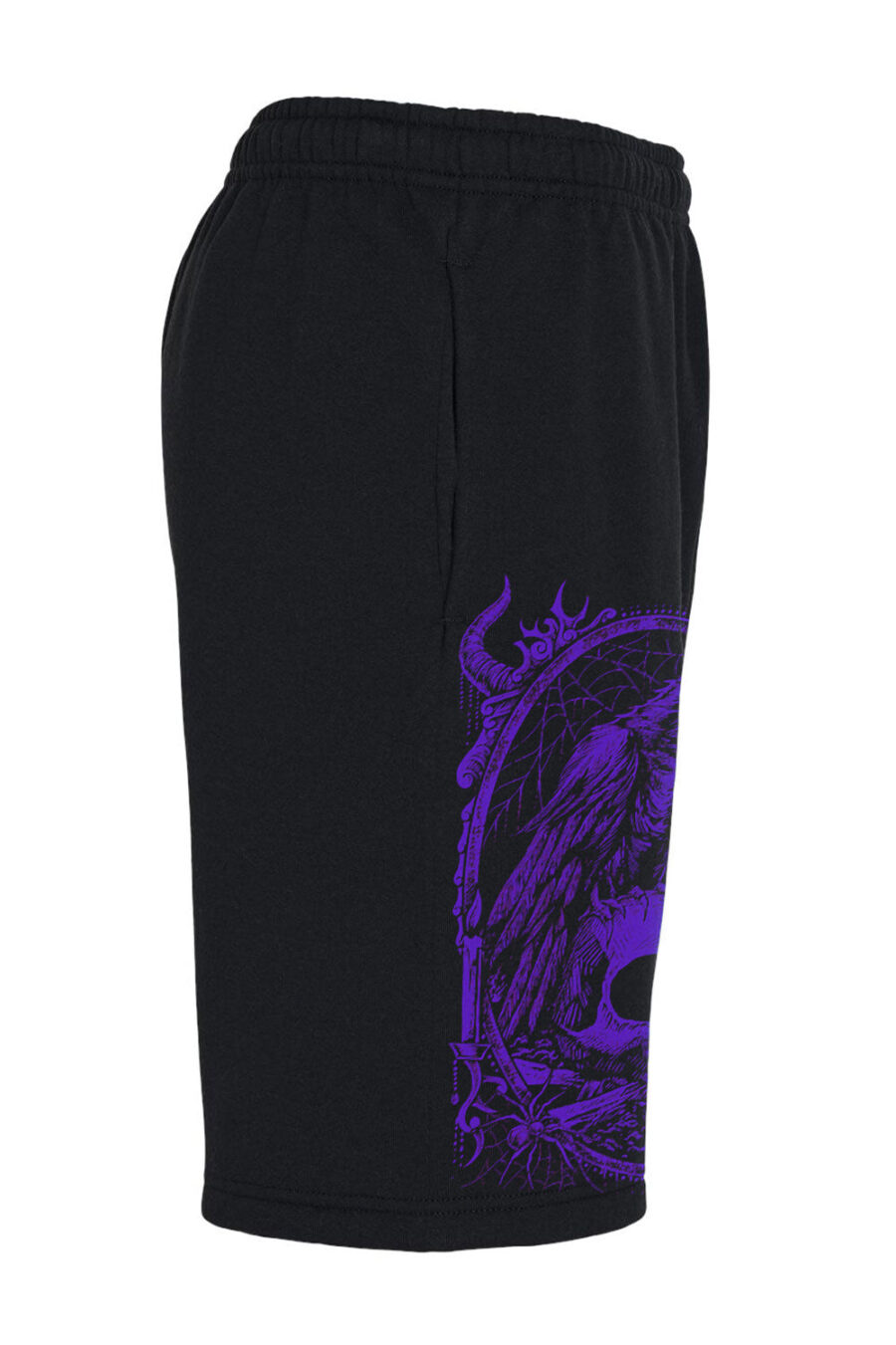 Death Raven Sweat Shorts [Unisex]