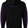 Death Raven Hoodie w/ Crow Sleeves [PURPLE]
