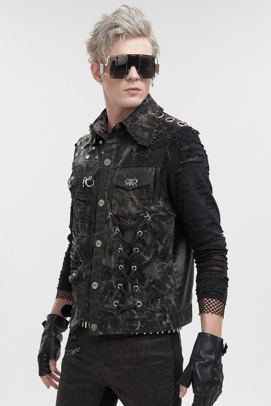 Death Rider Distressed Vest