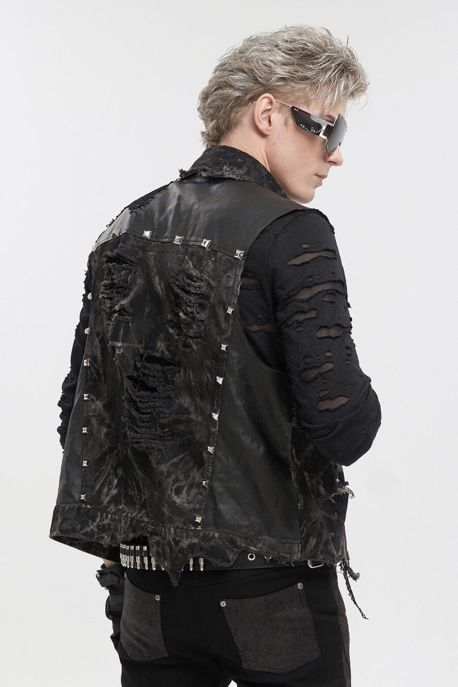Death Rider Distressed Vest