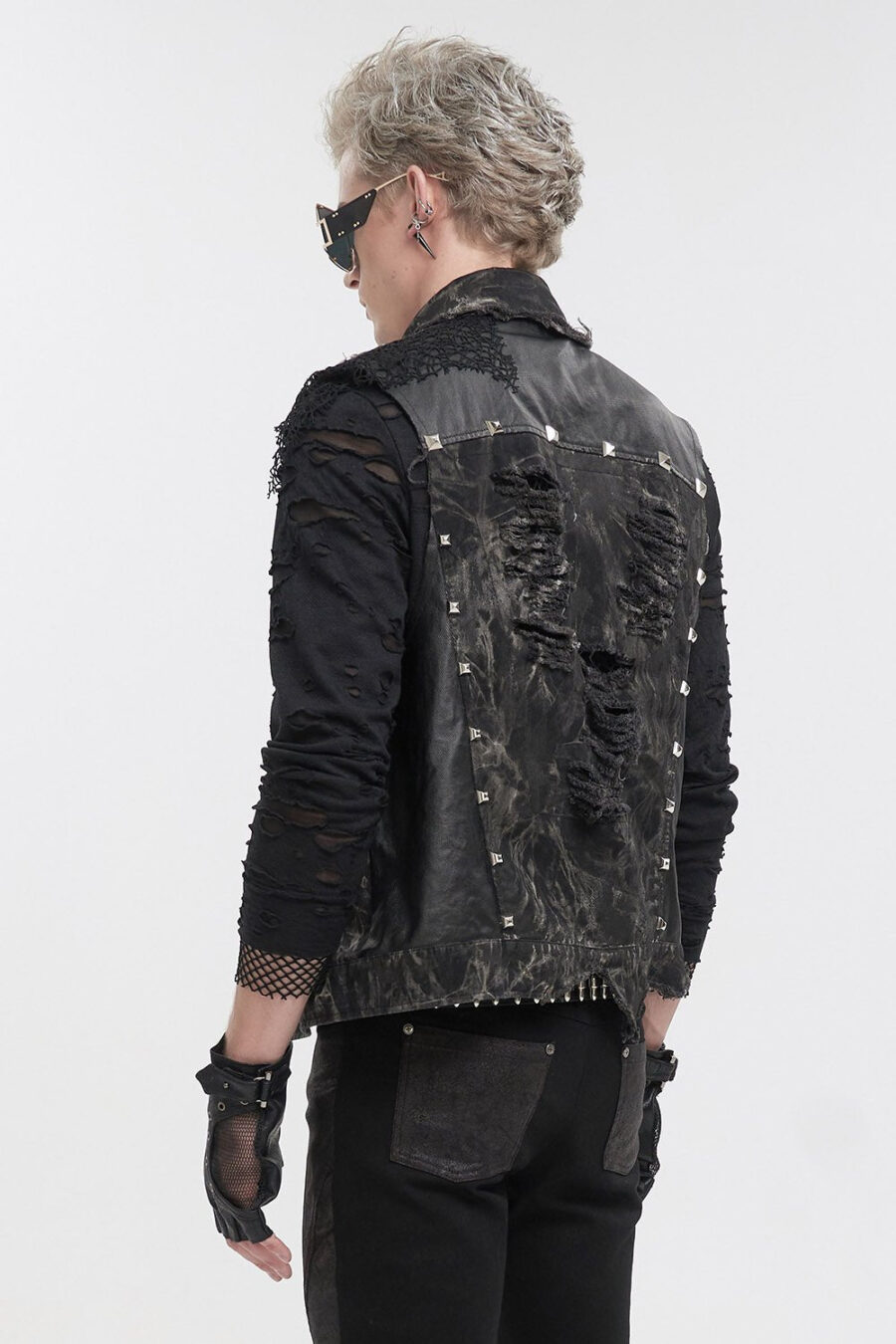 Death Rider Distressed Vest