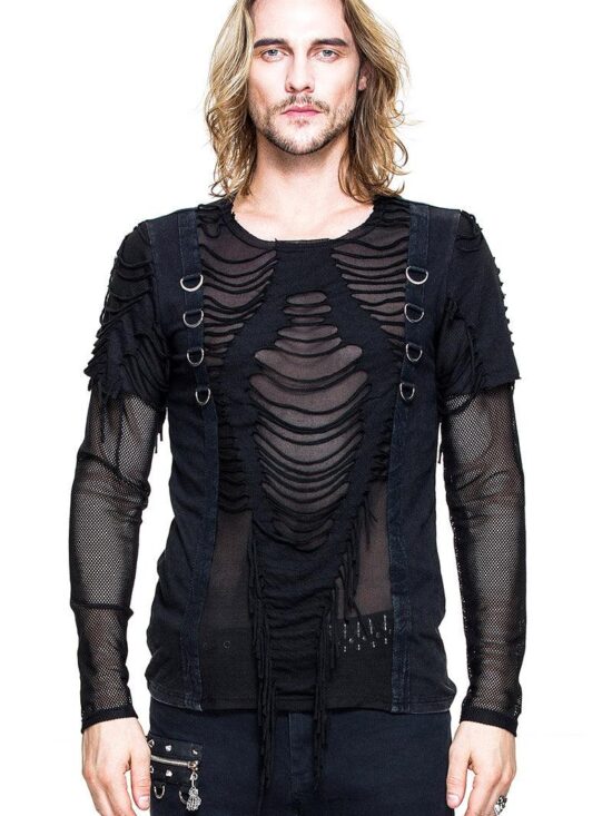 Deathtrap Shredded Tattered Top