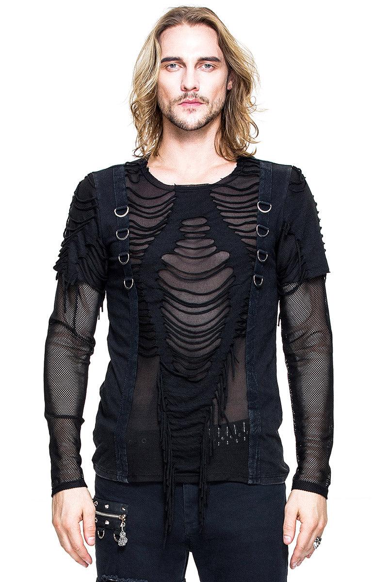 Deathtrap Shredded Tattered Top